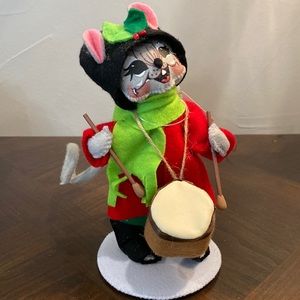 ANNALEE. 6” Drummer Boy Mouse